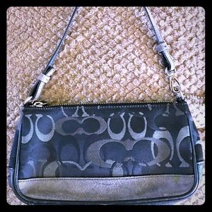 Coach bag. Small Coach clutch.